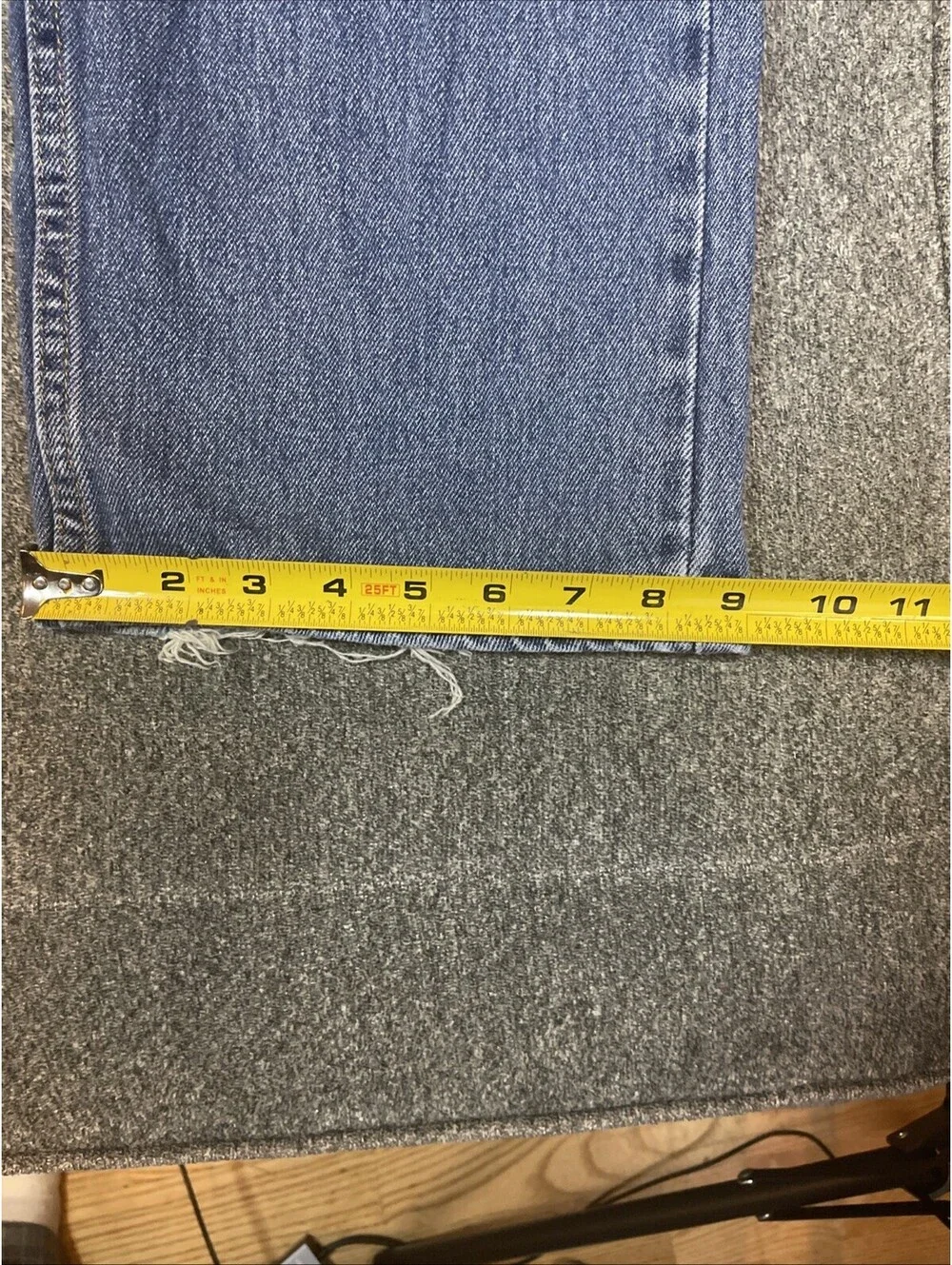 Levis 505 Regular Fit Jeans, Size 42x32 - Blue